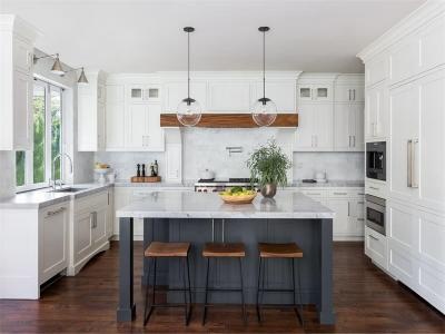 YALIG modern kitchen cabinets design high end modern small kitchen cabinets solid wood - យ៉ាលីក
