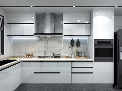  Gloss Modern Design Best Modular Kitchen Cabinet Set
