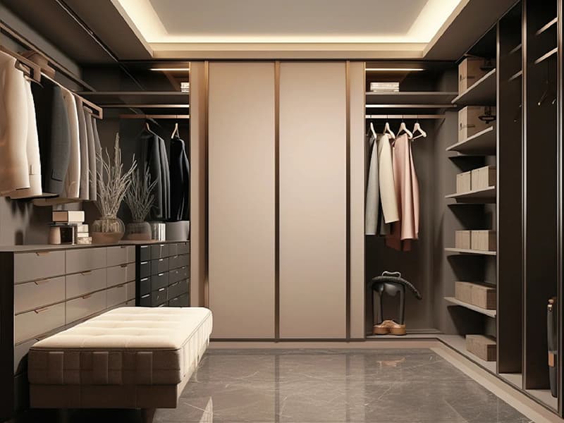 តើប្លង់ Walk-in Closet ដ៏ពេញនិយមមានអ្វីខ្លះ?