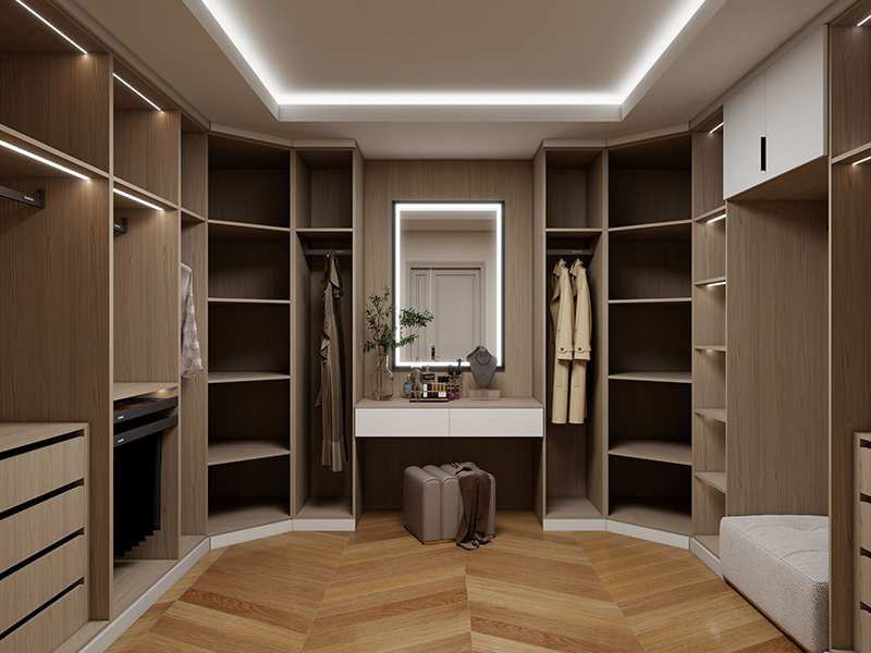 របៀបរចនាទូខោអាវ Walk-In Wardrobe ដែលគ្រួសារទាំងមូលអាចប្រើបាន?